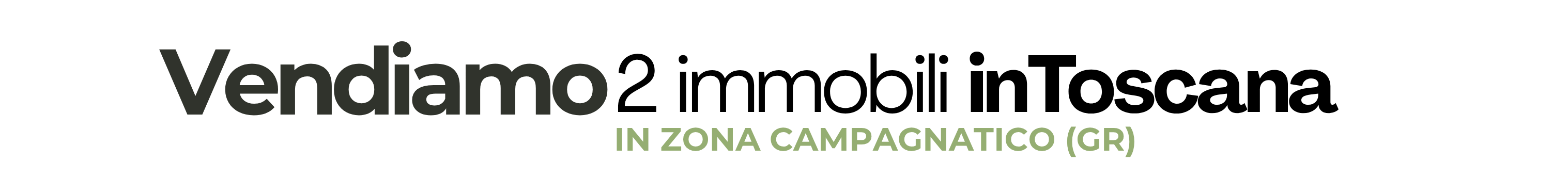 Immobili in vendita